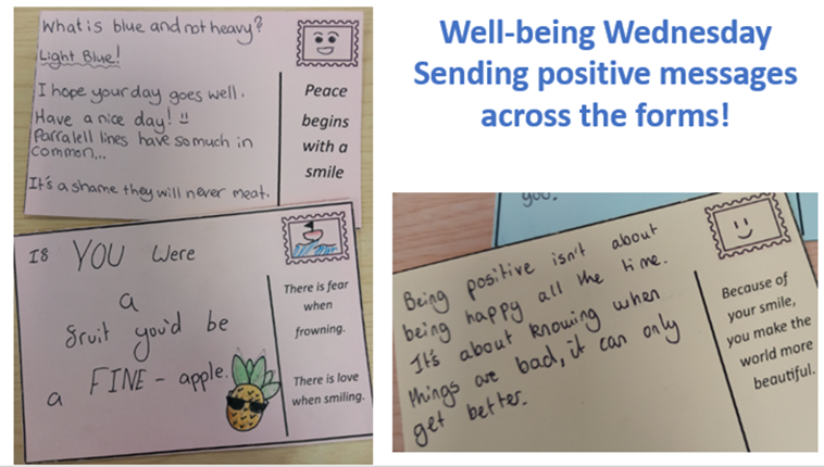 Positive Postcards Garforth Academy